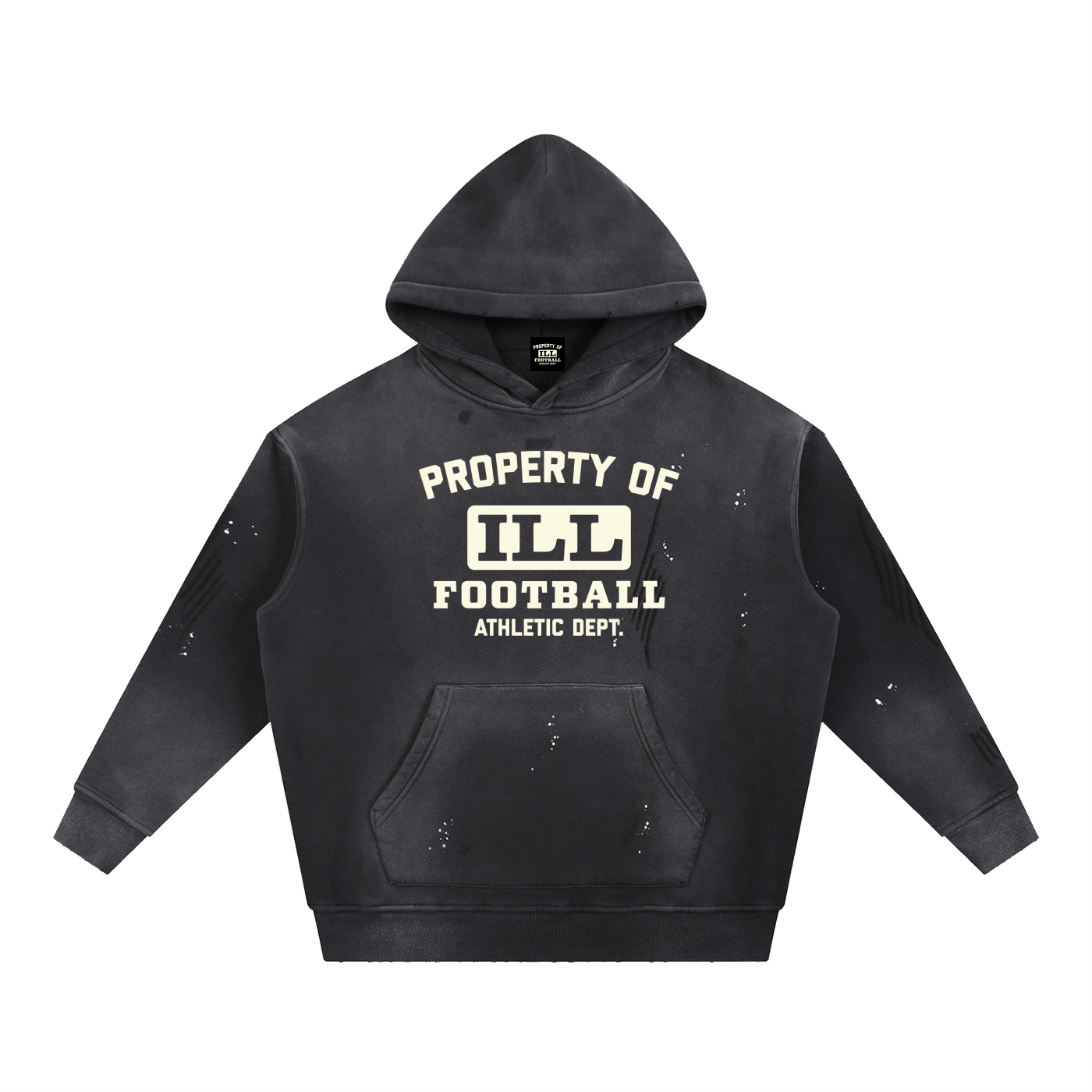 ILL Athletics Frayed Fleece Hoodie
