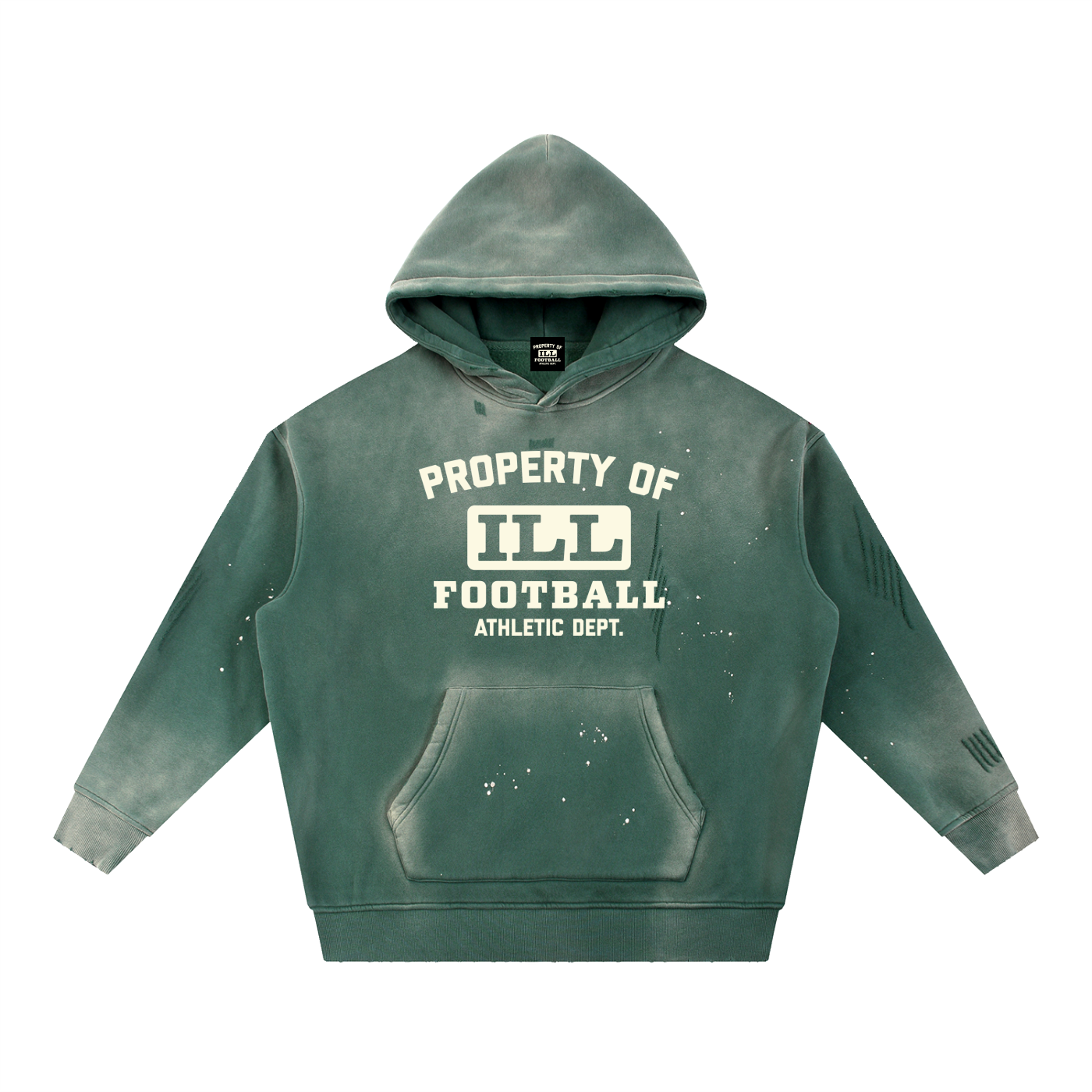ILL Athletics Frayed Fleece Hoodie